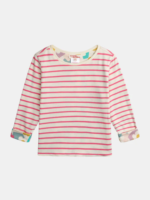 Reversible Striped Cotton T-shirt