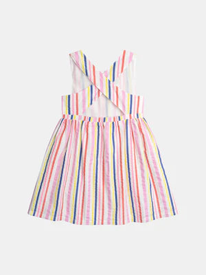 Candy Stripe Cotton Dress
