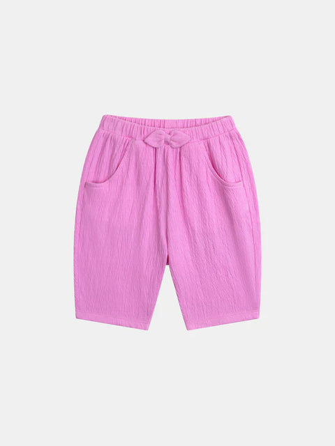 Pink Cotton Trousers