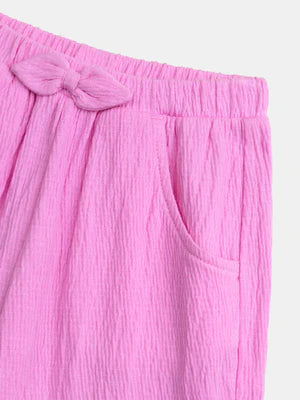 Pink Cotton Trousers