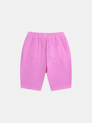 Pink Cotton Trousers