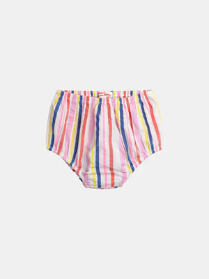 Candy Stripe Cotton Sundress With Matching Bloomers