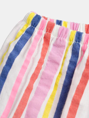 Candy Stripe Cotton Sundress With Matching Bloomers