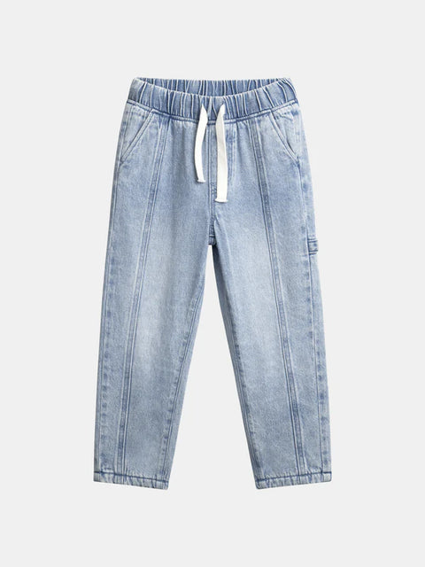 Micropolar Lined Denim Jeans