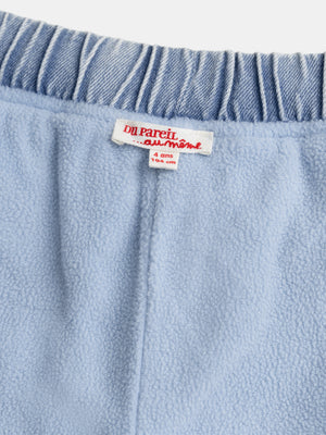 Micropolar Lined Denim Jeans