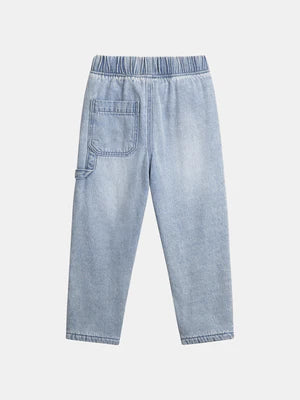 Micropolar Lined Denim Jeans
