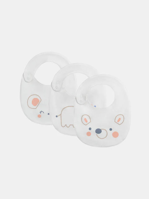 3 Pack Cotton Bibs