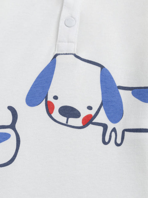 Dog Animation Cotton Bodysuit