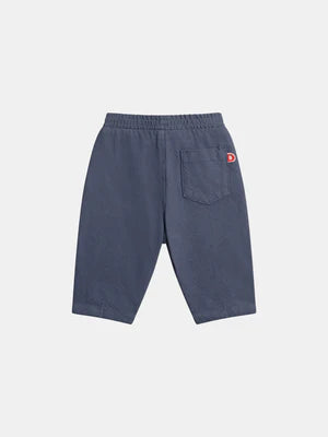 Blue Cotton Twill Trousers