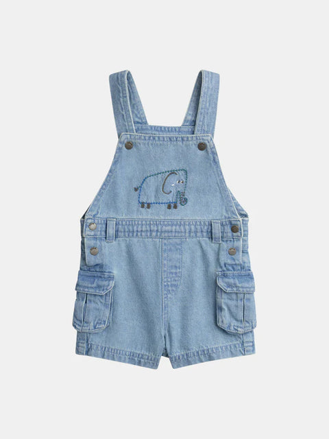 Short Denim Dungarees