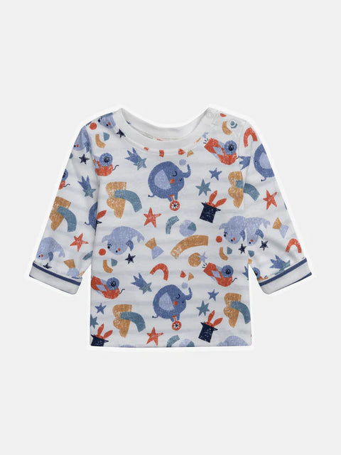 Reversible Striped Cotton T-shirt