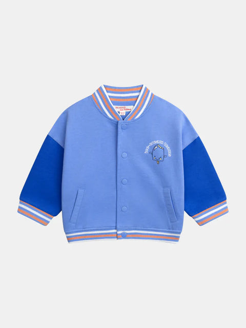 Blue 2 Tone Cotton Sweatshirt