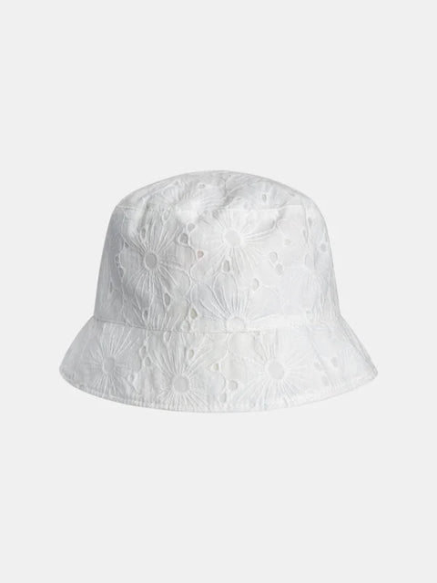 Reversible Floral Print Cotton Bucket Hat