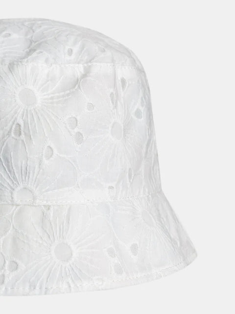 Reversible Floral Print Cotton Bucket Hat