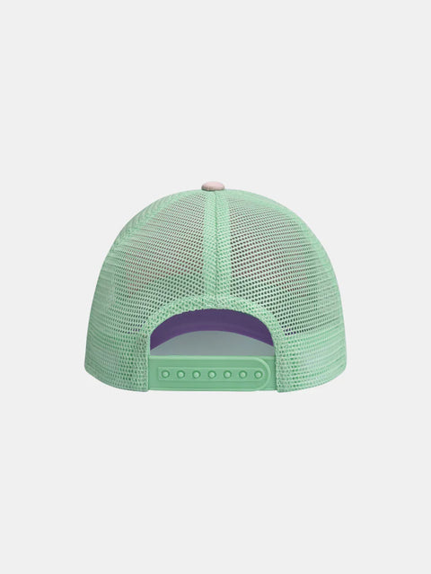 Colour Block Baseball Hat With Cornelli Heart