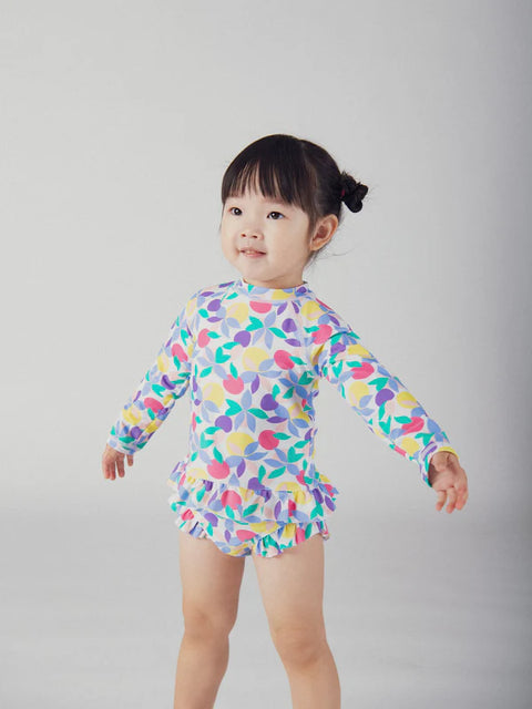 Floral Print UV Protected Swimwear