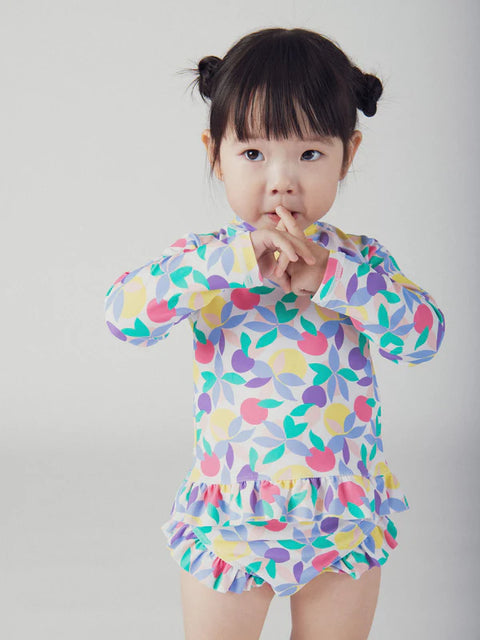 Flora Print UV Protected Swim T-shirt