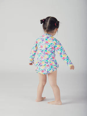 Flora Print UV Protected Swim T-shirt