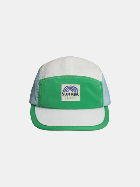 Blue & Green Baseball Cap