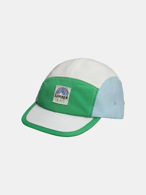 Blue & Green Baseball Cap
