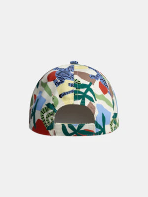 Jungle Print Cotton Baseball Cap