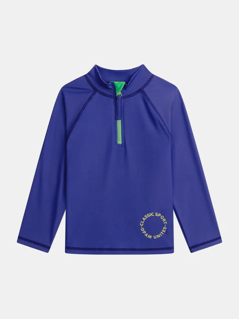 Blue UV Protected Swim T-shirt