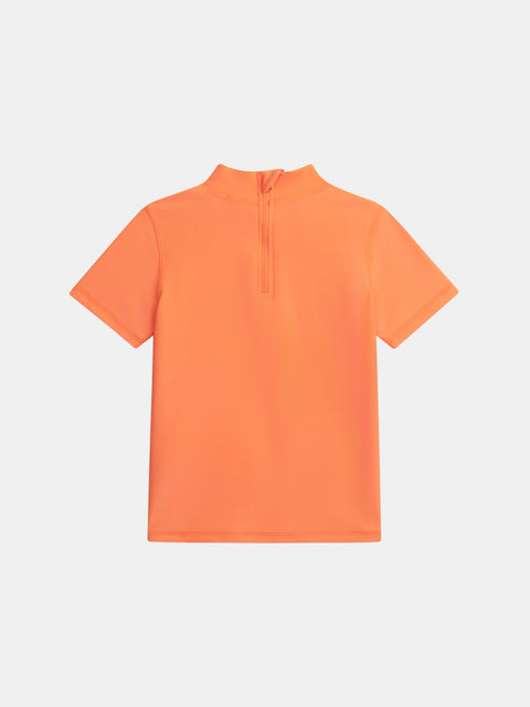 Orange UV Protected Swim T-shirt