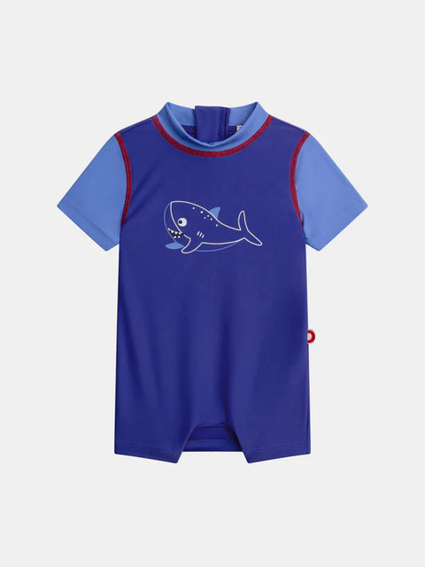 Blue UV Protected Swim Suit