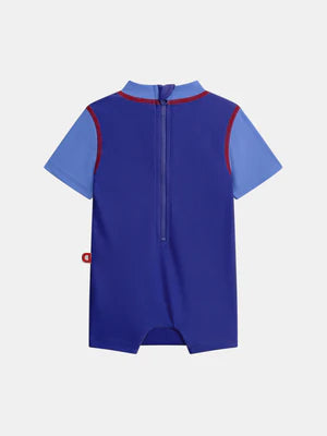 Blue UV Protected Swim Suit