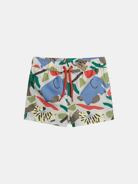 Jungle Print Swim Shorts
