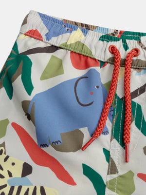 Jungle Print Swim Shorts