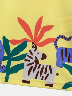 Yellow UV Protected Swim T-shirt